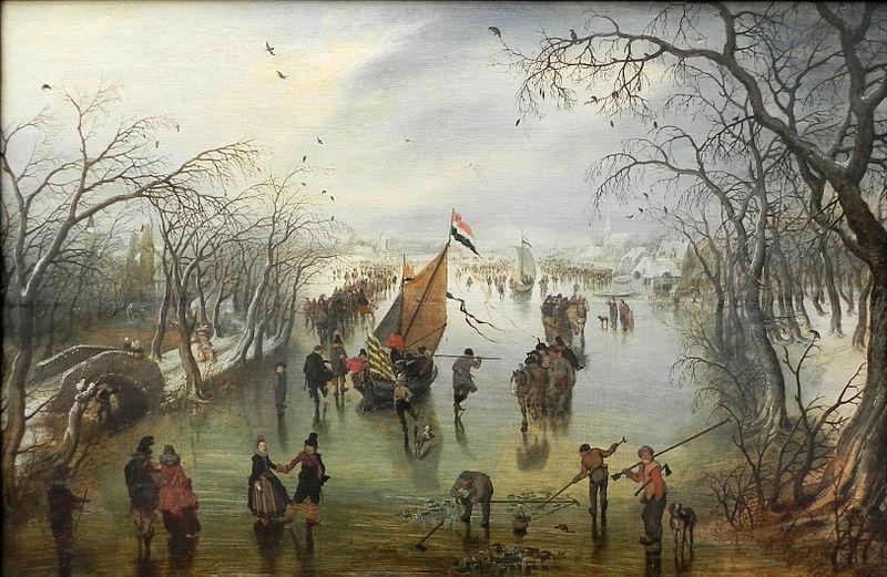 Adriaen Pietersz Vande Venne Winter oil painting picture